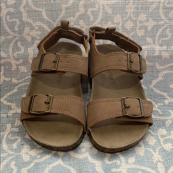 carter's cork sandals